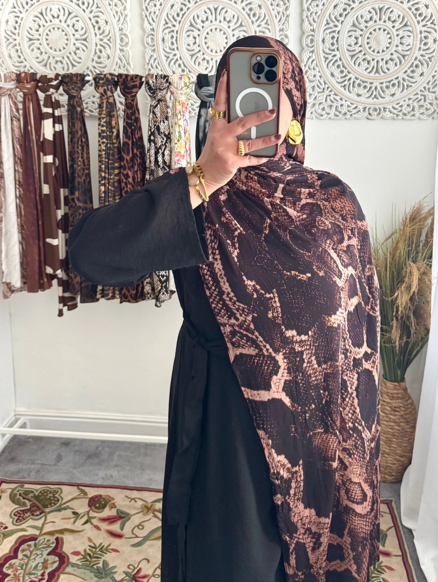 Premium Jersey Viper Luxe hijab - Hijab Junkie UK