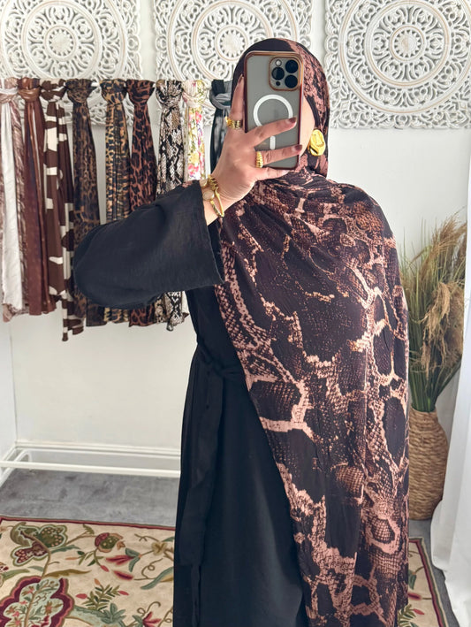 Premium Jersey Viper Luxe hijab - Hijab Junkie UK