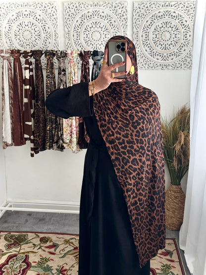 Premium Jersey Jaguar hijab - Hijab Junkie UK