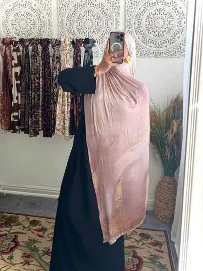 Premium Jersey Pale Pink hijab - Hijab Junkie UK