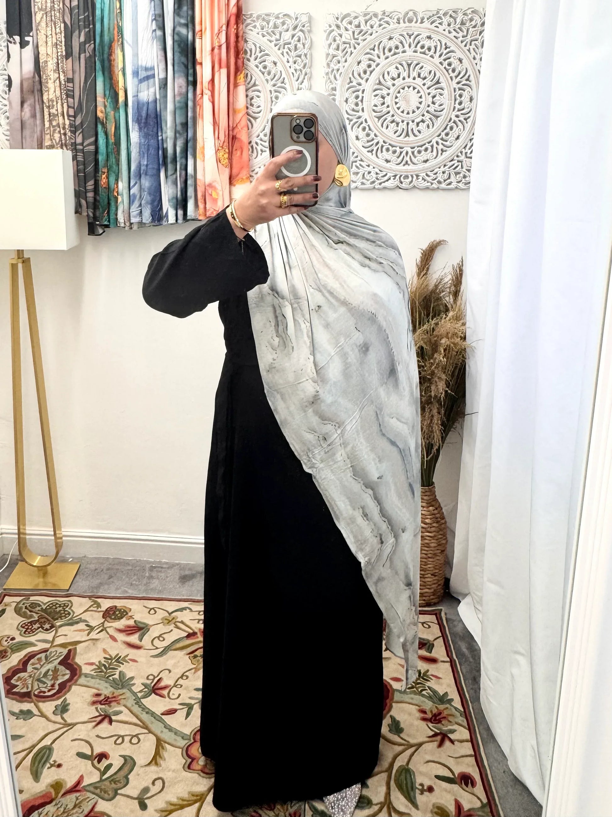 Premium Jersey Moss hijab - Hijab Junkie UK