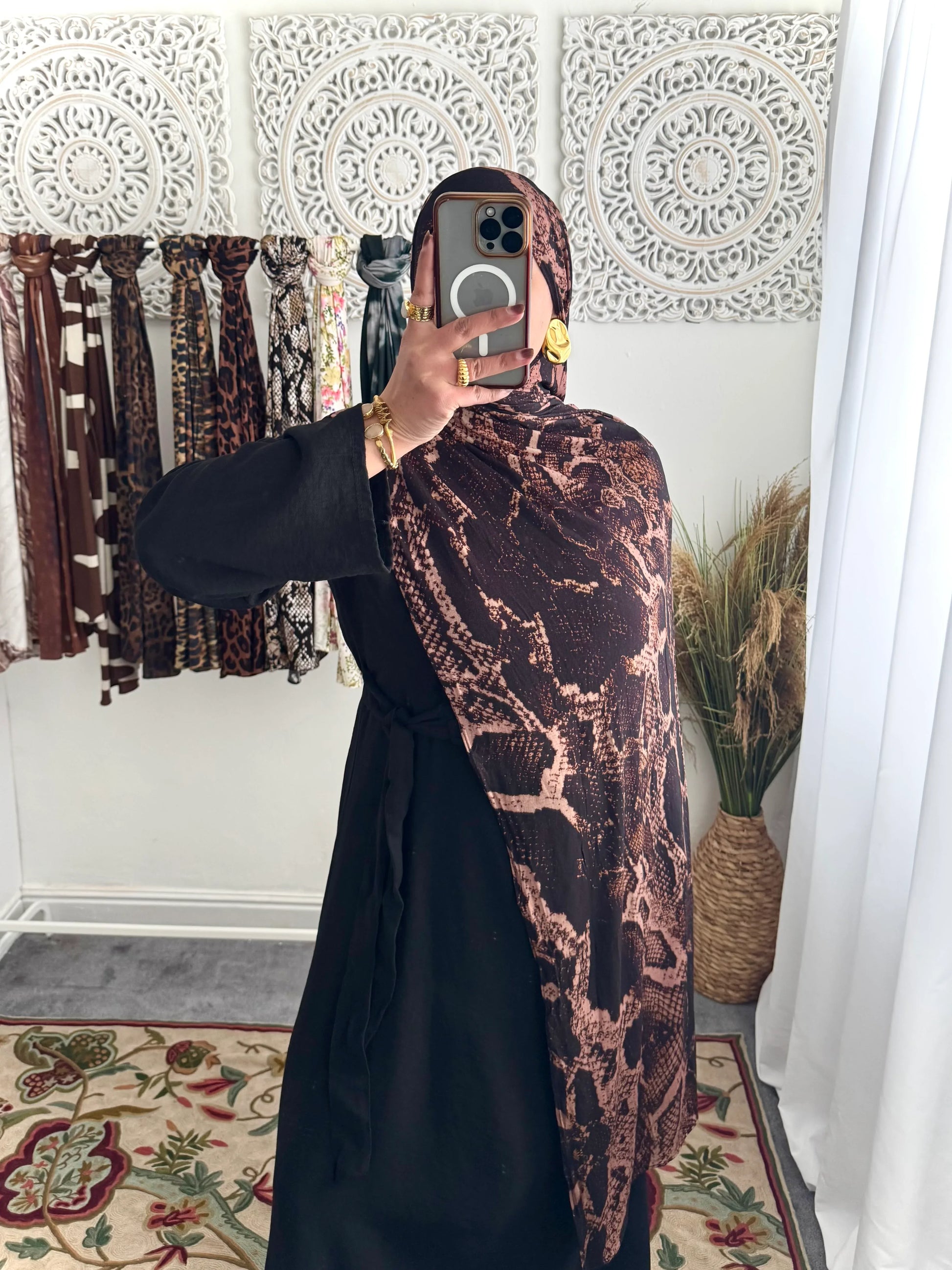 Premium Jersey Viper Luxe hijab - Hijab Junkie UK