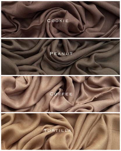 Premium Plain Modal Tortilla Hijab