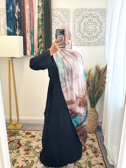 Premium Jersey Whirlpool hijab - Hijab Junkie UK