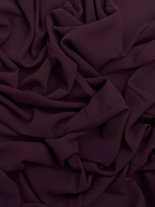 Maxi super premium chiffon berry hijab