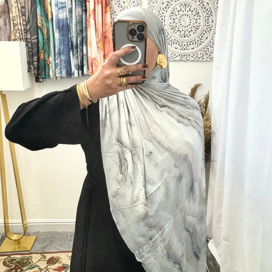 Premium Jersey Moss hijab - Hijab Junkie UK