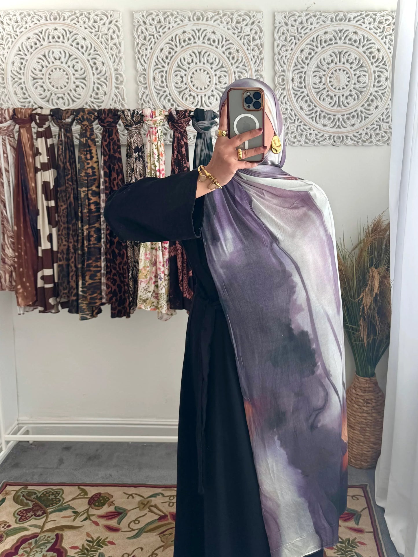 Premium Jersey Lavender hijab - Hijab Junkie UK