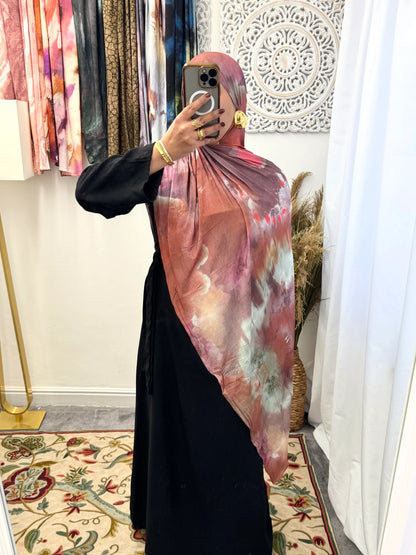 Premium Jersey Rasberry Pink hijab - Hijab Junkie UK