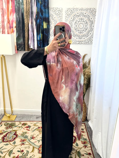 Premium Jersey Rasberry Pink hijab - Hijab Junkie UK