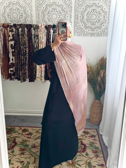 Premium Jersey Pale Pink hijab - Hijab Junkie UK