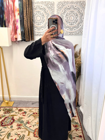Premium Jersey Iris hijab - Hijab Junkie UK