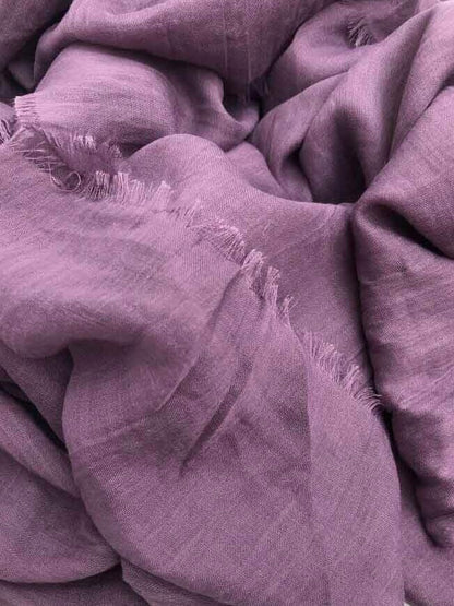Modal Malai plain mauve maxi hijab