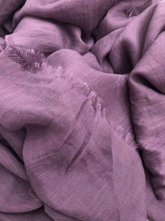 Modal Malai plain mauve maxi hijab