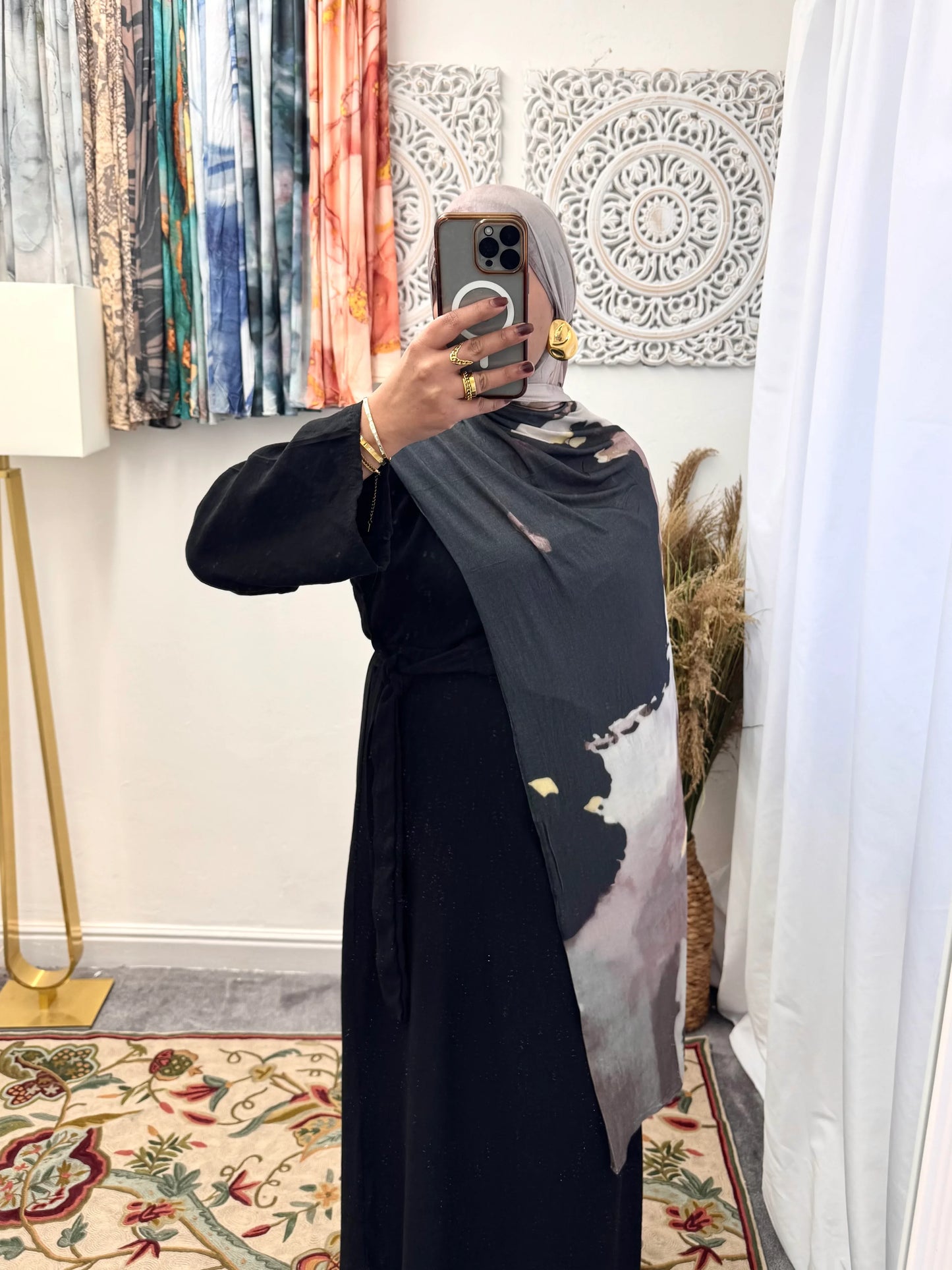 Premium Jersey Mocha hijab - Hijab Junkie UK