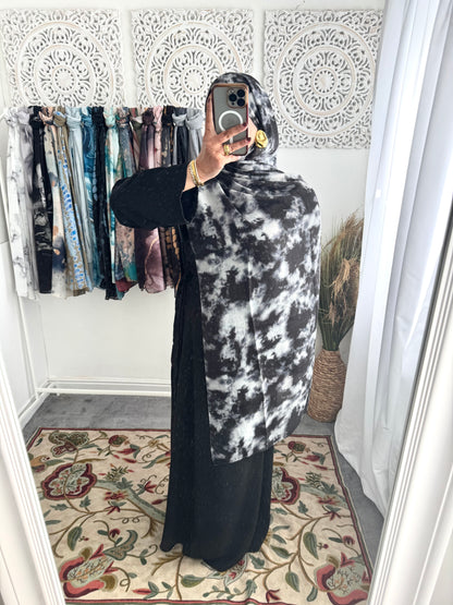 Water coloured Modal Printed Naadir Hijab