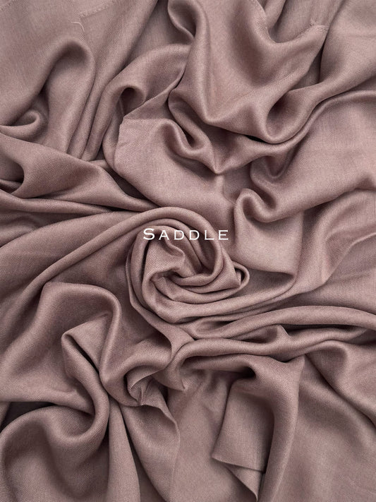 Premium Plain Modal Saddle Hijab