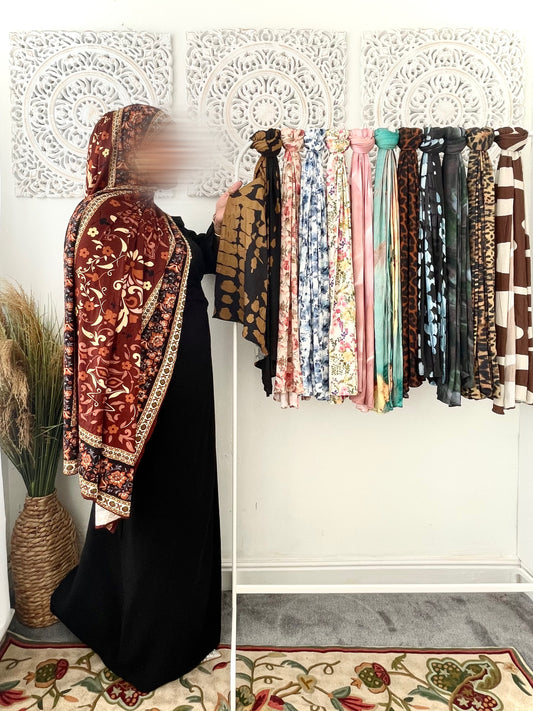 Premium Jersey Persian hijab