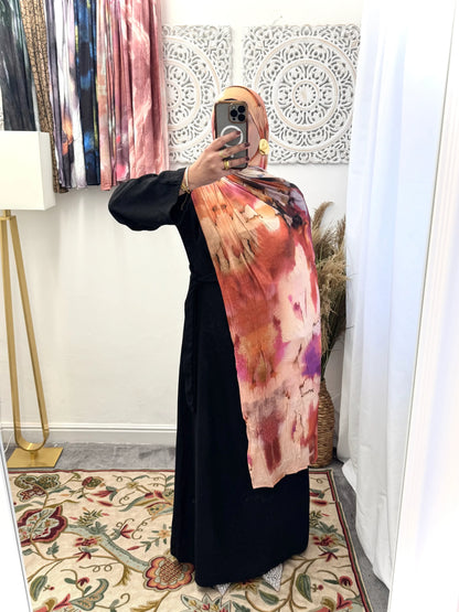 Premium Jersey Cherry Pink hijab - Hijab Junkie UK