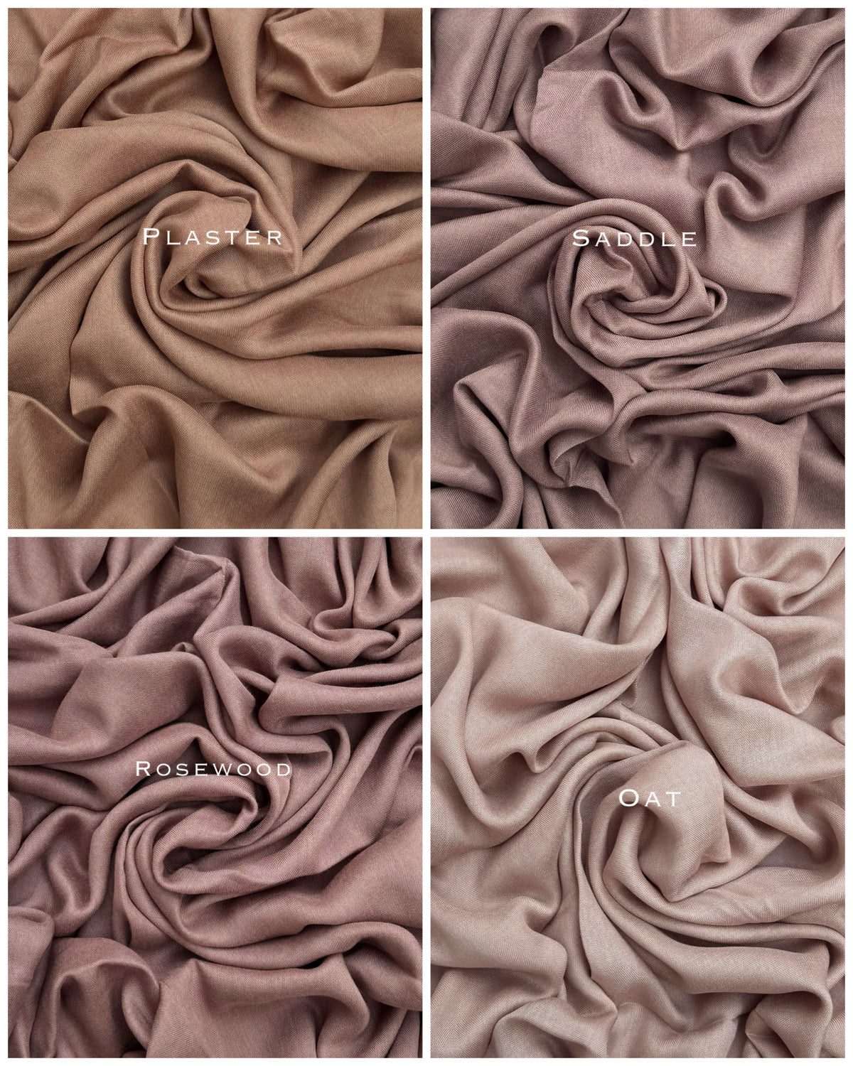 Premium Plain Modal Rosewood Hijab