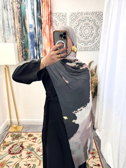 Premium Jersey Mocha hijab - Hijab Junkie UK