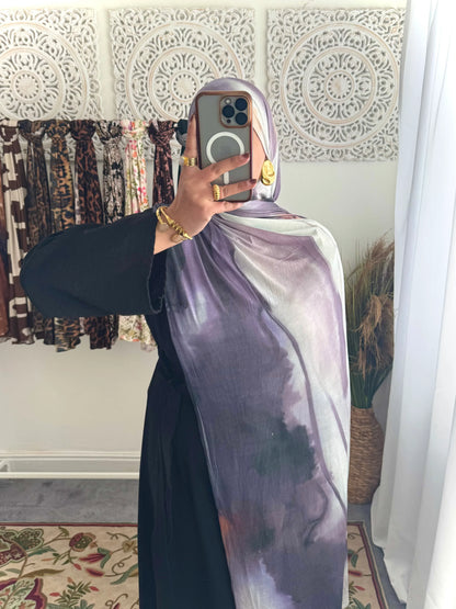 Premium Jersey Lavender hijab - Hijab Junkie UK