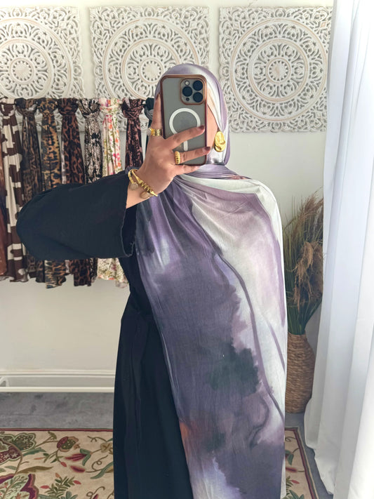 Premium Jersey Lavender hijab - Hijab Junkie UK