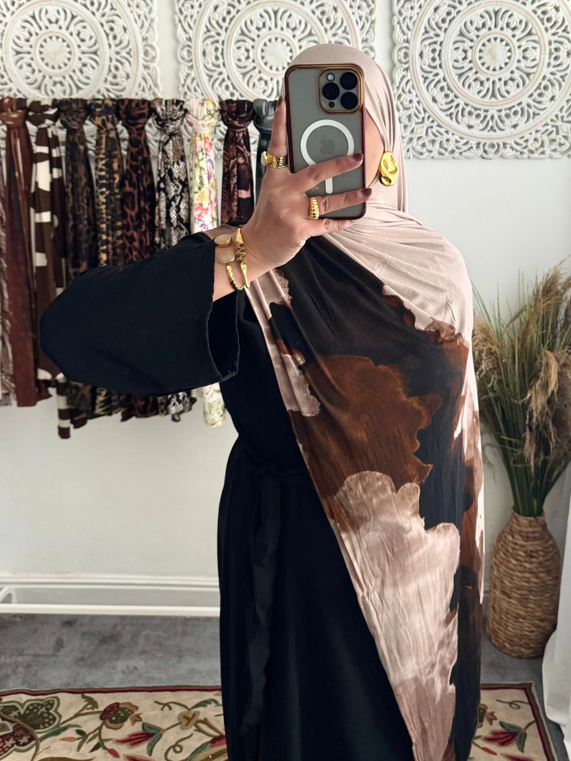 Premium Jersey Worcester hijab - Hijab Junkie UK