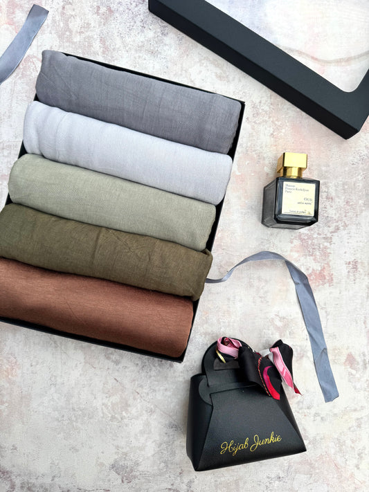 Emirati 5 jersey Zaintoon hijab gift box set