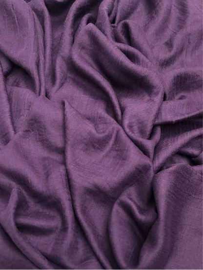 Modal maxi plain aubergine hijab