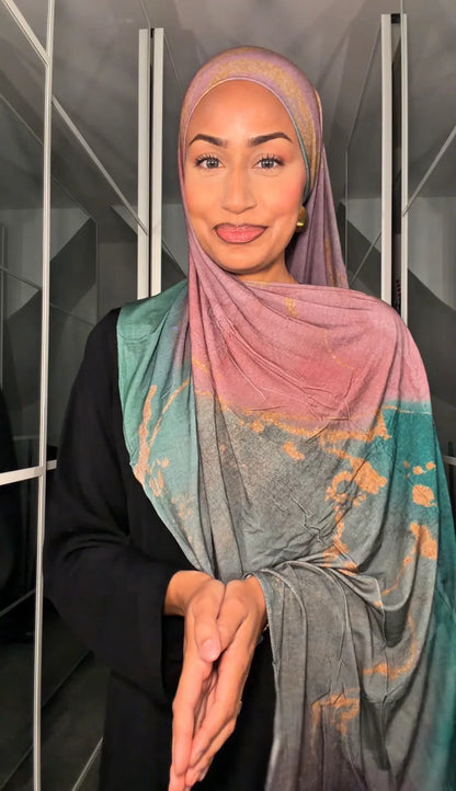 Premium Jersey Cherry Pink hijab - Hijab Junkie UK