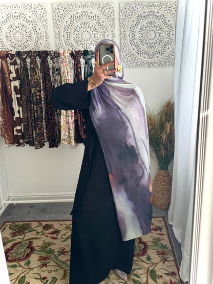 Premium Jersey Lavender hijab - Hijab Junkie UK