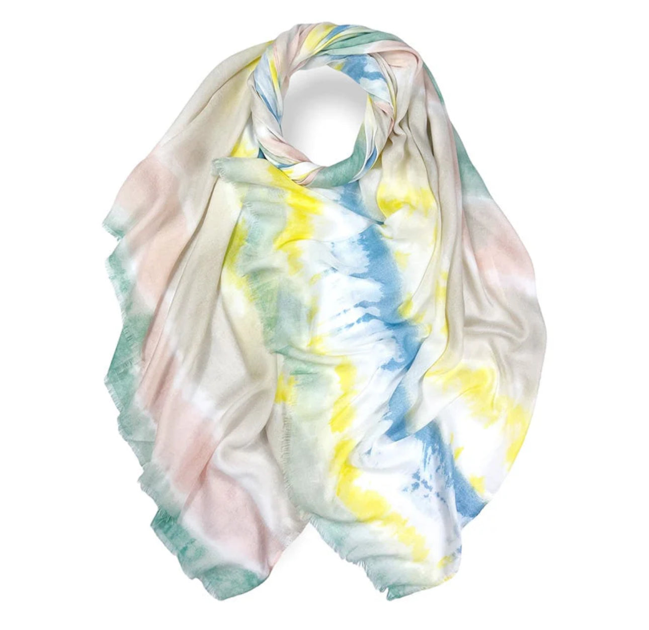 Maxi printed ripple zap hijab scarf