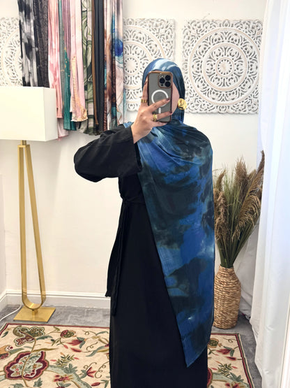 Premium Jersey Powder Blue hijab - Hijab Junkie UK