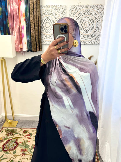 Premium Jersey Iris hijab - Hijab Junkie UK