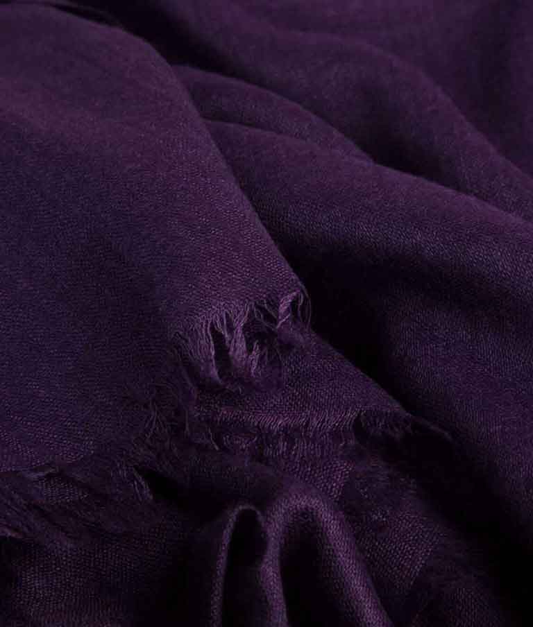 Modal maxi plain aubergine hijab