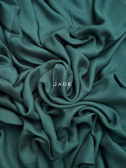 Premium Plain Modal Jade Hijab