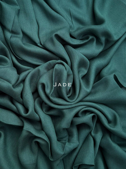 Premium Plain Modal Jade Hijab