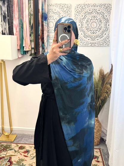 Premium Jersey Powder Blue hijab - Hijab Junkie UK