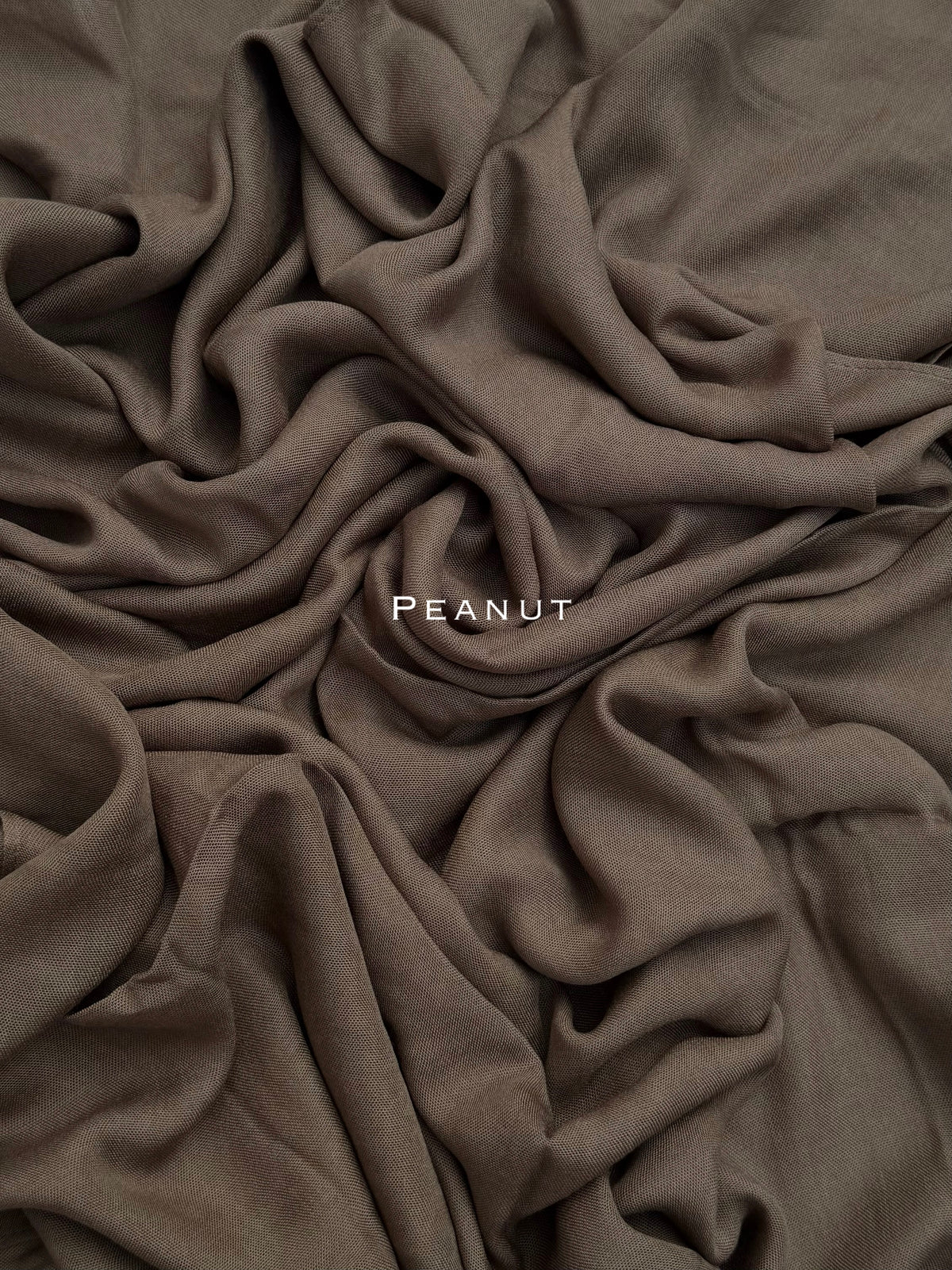 Premium Plain Modal Peanut Hijab