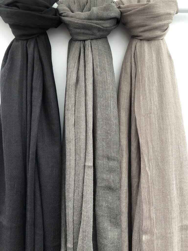 Modal Maxi plain truffle hijab