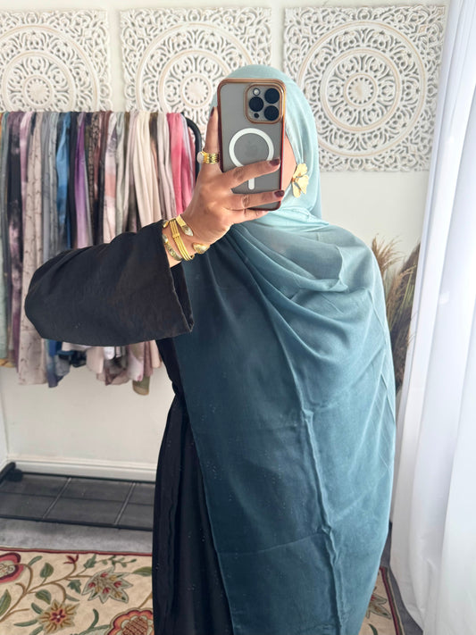 Water coloured Modal Printed Le Ciel Hijab