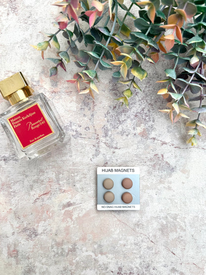 4 Magnet hijab pin set