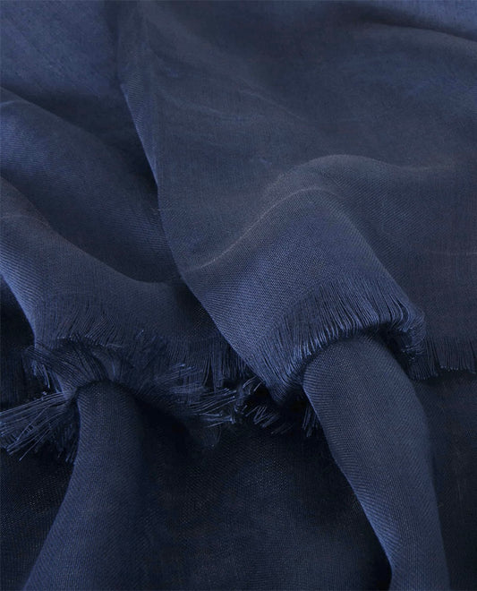 Maxi Luxury dupioni light denim blue hijab