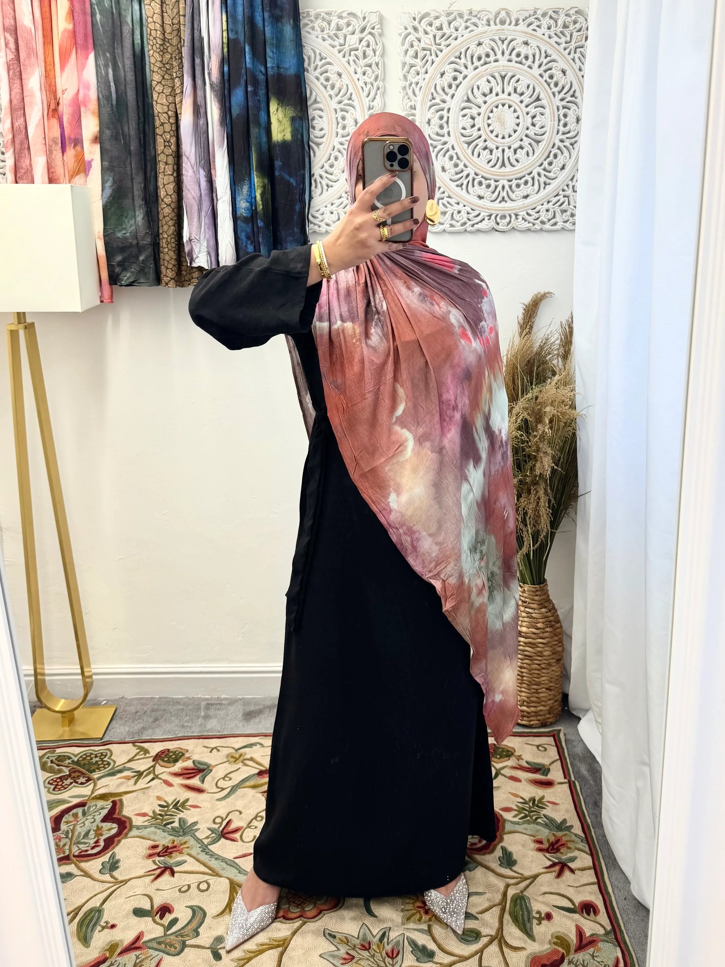 Premium Jersey Rasberry Pink hijab - Hijab Junkie UK