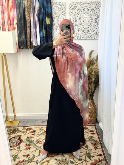 Premium Jersey Rasberry Pink hijab - Hijab Junkie UK
