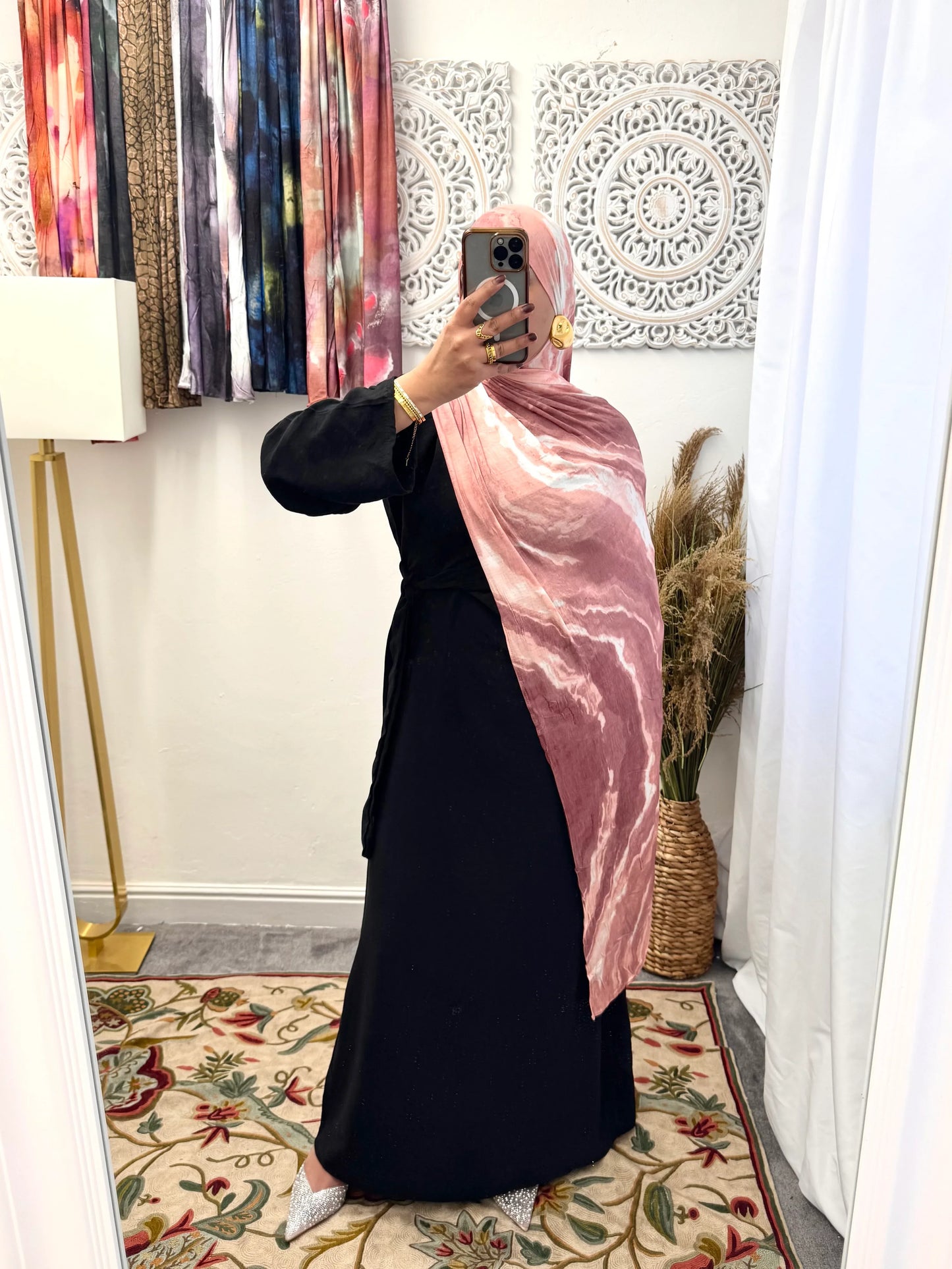 Premium Jersey Lemonade Ripple hijab - Hijab Junkie UK