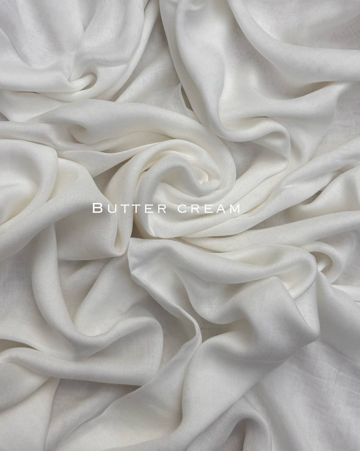Premium Plain Modal Buttercream Hijab