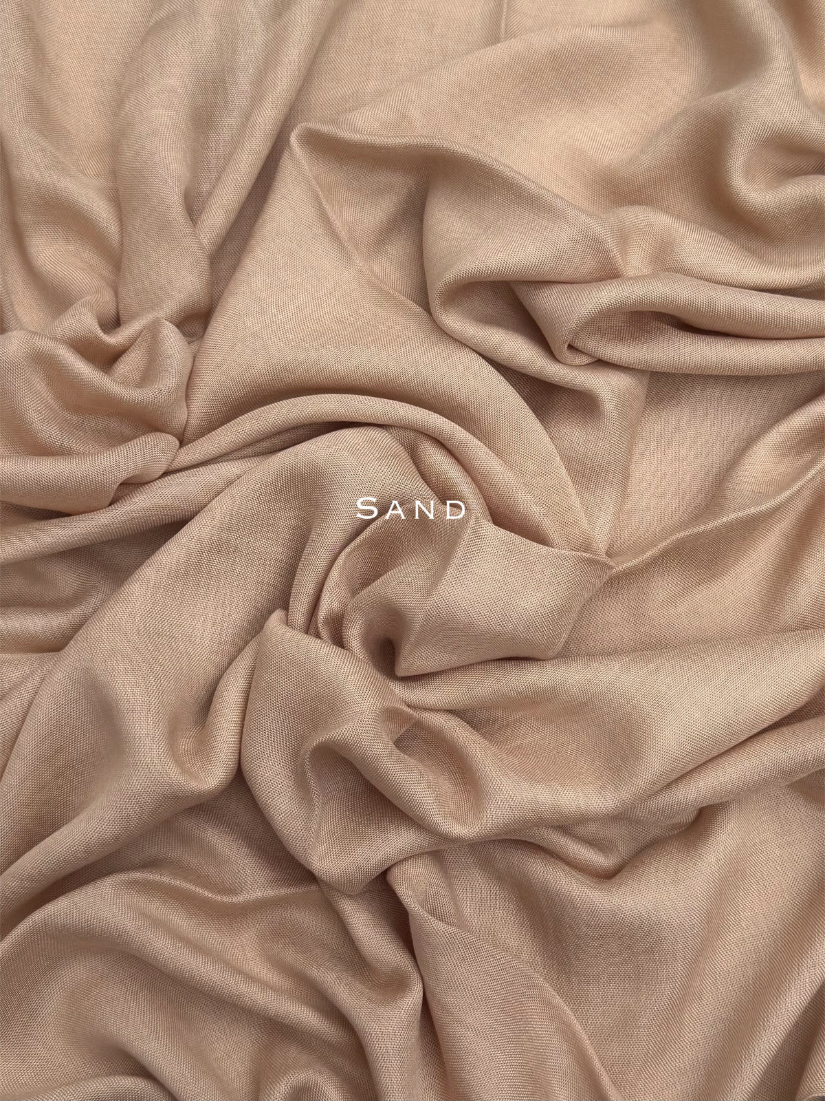 Premium Plain Modal Sand Hijab