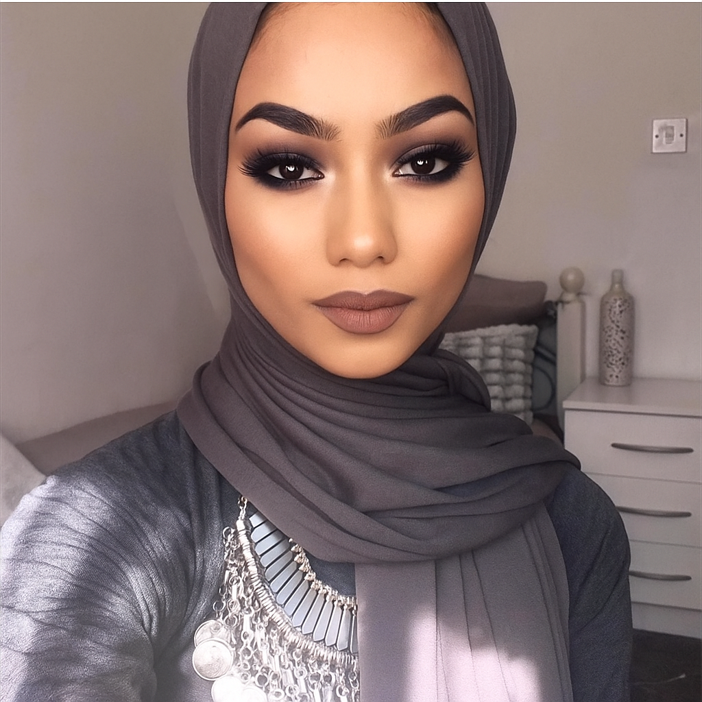 Standard premium stitched jersey plain sherbet hijab
