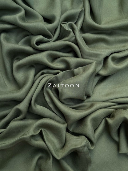 Premium Plain Modal Zaitoon Hijab
